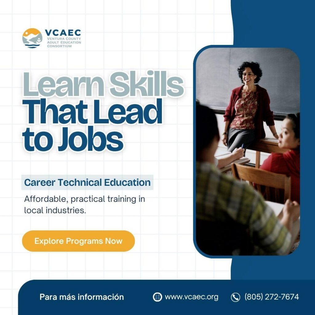 Learn Skills That Lead to Jobs social ad
